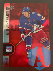 2022-23 Upper Deck Tim Hortons Red Die Cut Artemi Panarin #DC-14 Rangers